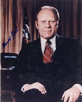 Gerald Ford Signed 8x10 Color Photo
